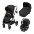 Oxford Stroller Travel System - Designer Black