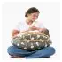 Adjustable Nursing Pillow - Grey Clouds