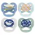 Advantage Pacifier - Stage 1 -Blue Sunrise/Glow in The Dark Blue Ocean