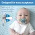Advantage Pacifier - Stage 1 -Blue Sunrise/Glow in The Dark Blue Ocean