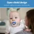Advantage Pacifier - Stage 1 -Blue Sunrise/Glow in The Dark Blue Ocean