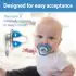 Advantage Pacifier - Stage 2 -Scooter Squirrel/Glow in the Dark Purple