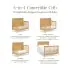 Ambrosia 4-in-1 Convertible Crib - Honey