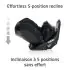 Andi 360° Rotating All-in-One Convertible Car Seat Authentic Black
