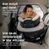 Andi 360 Rotating All-in-One Convertible Car Seat Designer Black