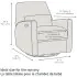 Ansel Tapered Power Recliner - S cloud