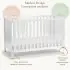 Aster 4-in-1 Convertible Crib - White