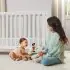 Aster 4-in-1 Convertible Crib - White
