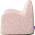 Soffkin Leather Luxury Kids Sofa - Pink with Hearts