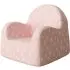 Soffkin Leather Luxury Kids Sofa - Pink with Hearts