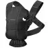 Baby Carrier Mini - Cotton, Woven Black