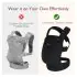 Baby Carrier Newborn to Toddler - Black