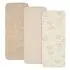 Baby Neutral 3-Pack Burplcoths - Tan