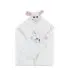 Baby Snow Terry Hooded Bath Towel - Lola Lamb