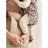 Baby Carrier Mini - Cotton, Beige Leopard