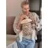 Baby Carrier Mini - Cotton, Beige Leopard