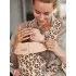 Baby Carrier Mini - Cotton, Beige Leopard