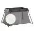 Play Yard Light Black with Fitted Sheet