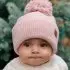 PomPom Toque - Light Pink