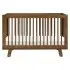 Scoot 3 In 1 Convertible Crib - Natural Walnut