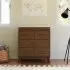 Scoot 3 Drawer Changer Dresser - Natural Walnut