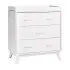 Scoot 3 Drawer Changer Dresser - White