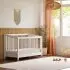 Sprout 4 in 1 Crib with Toddler Rail - White