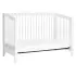 Sprout 4 in 1 Crib with Toddler Rail - White