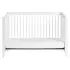 Sprout 4 in 1 Crib with Toddler Rail - White
