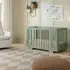 Yuzu 8 in 1 Convertible Crib with All Stages Conversion Kit - Light Sage