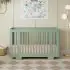 Yuzu 8 in 1 Convertible Crib with All Stages Conversion Kit - Light Sage
