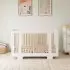 Yuzu 8 in 1 Convertible Crib with All Stages Conversion Kit - White/Natural
