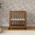 Yuzu 8-In-1 Convertible Crib with Toddler Conversion Kit - Natural Walnut
