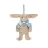 Bashful Beige Bunny Ornament