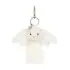 Bashful Bunny Cream Bag Charm