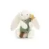 Bashful Bunny with Christmas Tree