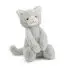 Bashful Kitty - Grey