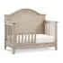 Beckett Rustic 4-in-1 Convertible Curve Top Crib - Sandbar