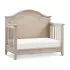 Beckett Rustic 4-in-1 Convertible Curve Top Crib - Sandbar