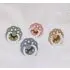 Boheme Latex Pacifier 2 Pack - Blush Glow/Vanilla Glow