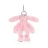 Blushkin Blossom Bunny Bag Charm