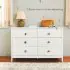 Briar Double Dresser - True White