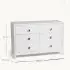 Briar Double Dresser - True White