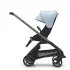Dragonfly Seat Complete - Graphite/Midnight Black-Skyline Blue