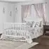Cape Cod 5 in 1 Convertible Crib - White