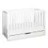Colby 4 In 1 Convertible Crib with Trundle Drawer - White
