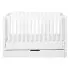 Colby 4 In 1 Convertible Crib with Trundle Drawer - White