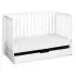 Colby 4 In 1 Convertible Crib with Trundle Drawer - White