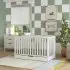 Colby 4 In 1 Convertible Crib with Trundle Drawer - White