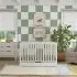 Colby 4 In 1 Convertible Crib with Trundle Drawer - White